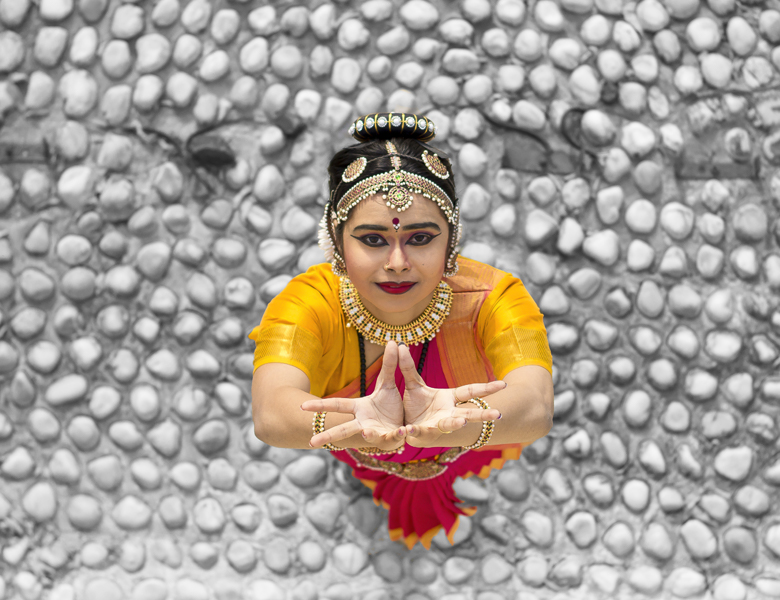 Solo Kuchipudi performance at Akhand Ghungroo Naad